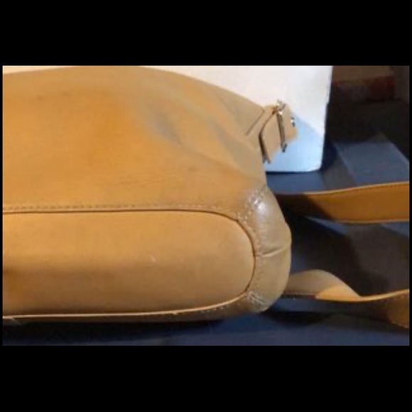 Vintage Coach 9188 Chestnut Leather Legacy Slim  Duffle Shoulder Bag - Picture 7 of 8